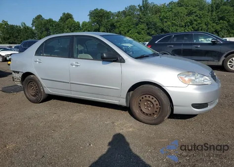 2008 Toyota Corolla Ce from USA, damaged, VIN 2T1BR32E08C933651